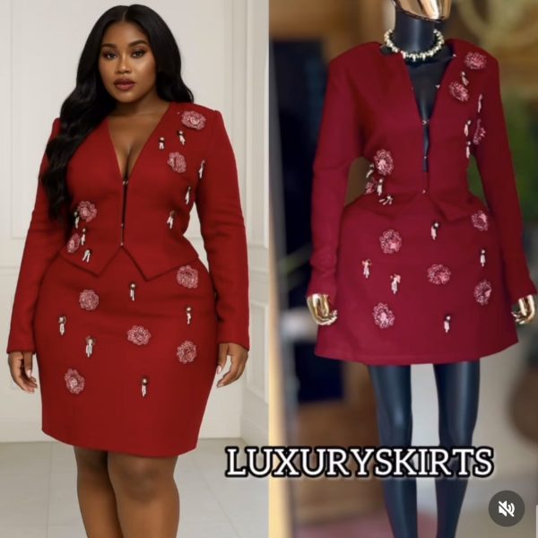 Embellished Two-piece Set