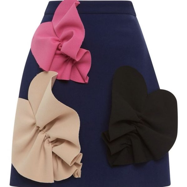 Heart Shaped Mini Skirt