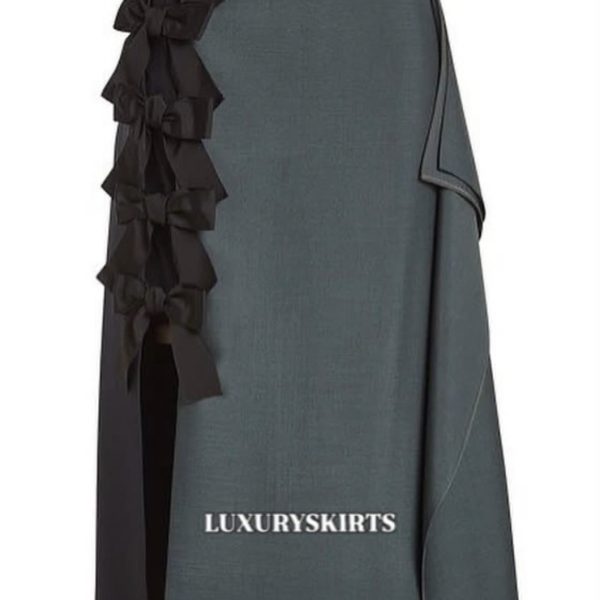 Bow Midi Skirt