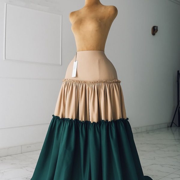 Two-toned Caribbean Skirt