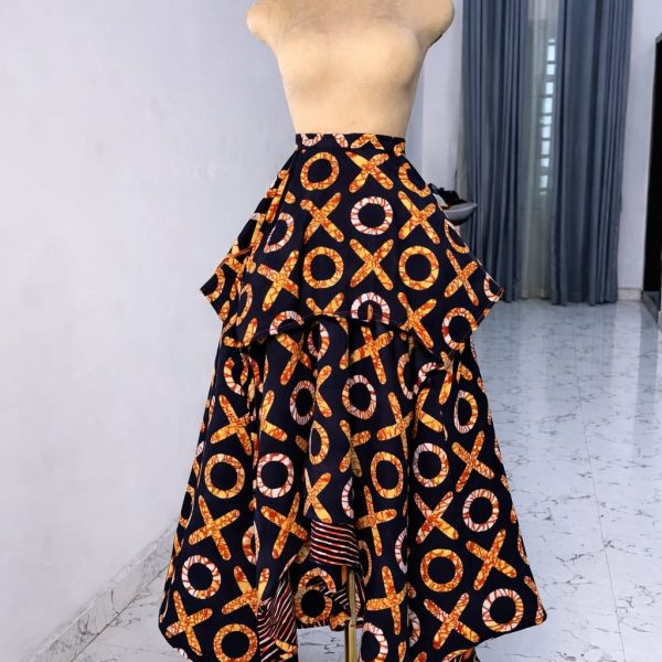 Hankerchief Ankara Skirt