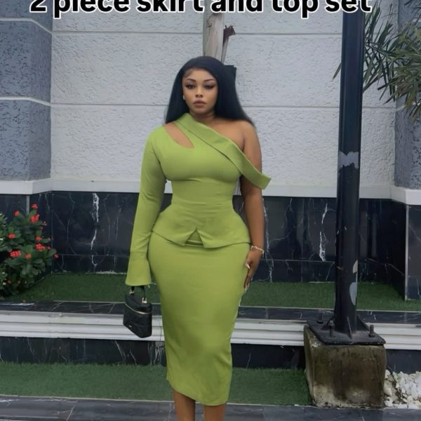 Two-piece Shakara Skirt Set