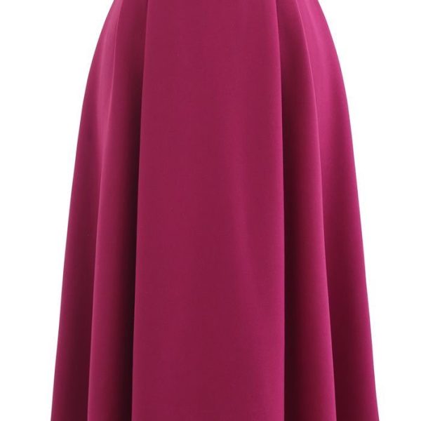 Box Pleated Flared skirt